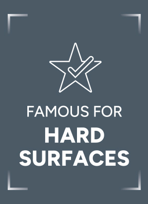 Famous for hard surfaces